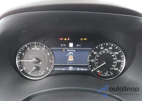 2021 Nissan Armada Platinum 2Wd из США, поврежденный, VIN JN8AY2DA8M9370033